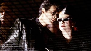 David Bowie and Catherine Deneuve in The Hunger