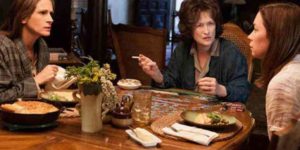 Julia Roberts and Meryl Streep in August: Osage County