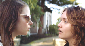 Anna Taylor-Joy and Olivia Cooke in Thoroughbreds